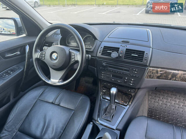 Серый БМВ Х3, объемом двигателя 3 л и пробегом 244 тыс. км за 11500 $, фото 8 на Automoto.ua