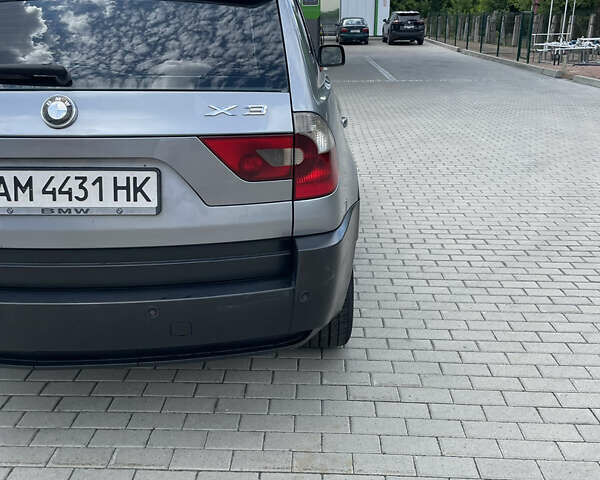 Серый БМВ Х3, объемом двигателя 2 л и пробегом 277 тыс. км за 12500 $, фото 7 на Automoto.ua