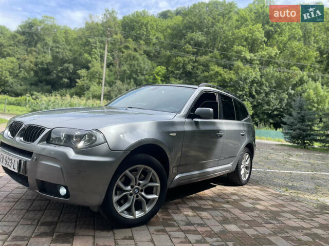 Серый БМВ Х3, объемом двигателя 3 л и пробегом 290 тыс. км за 5700 $, фото 4 на Automoto.ua