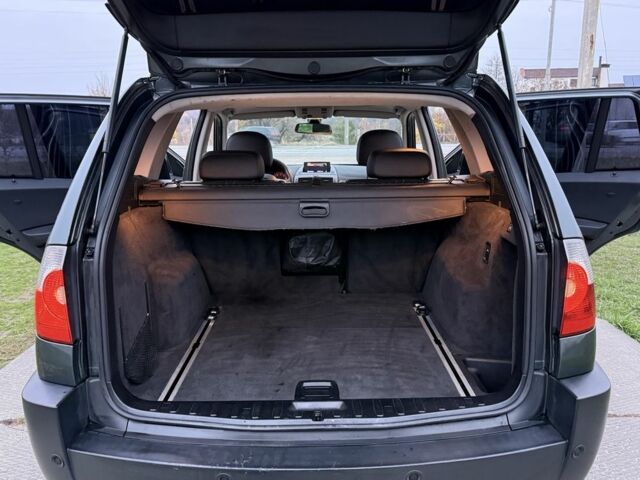 Серый БМВ Х3, объемом двигателя 3 л и пробегом 337 тыс. км за 6350 $, фото 12 на Automoto.ua