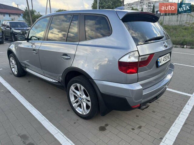 Серый БМВ Х3, объемом двигателя 3 л и пробегом 244 тыс. км за 11500 $, фото 4 на Automoto.ua