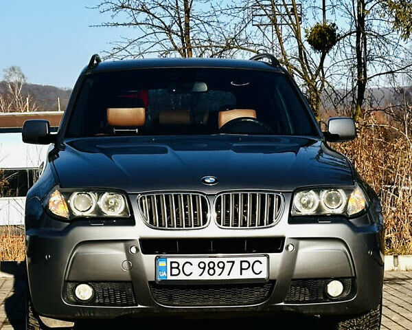 Серый БМВ Х3, объемом двигателя 3 л и пробегом 309 тыс. км за 12500 $, фото 15 на Automoto.ua