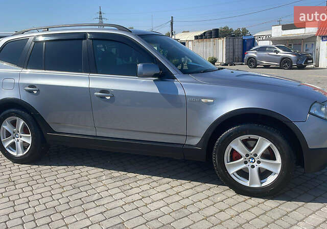Серый БМВ Х3, объемом двигателя 2 л и пробегом 285 тыс. км за 9200 $, фото 1 на Automoto.ua