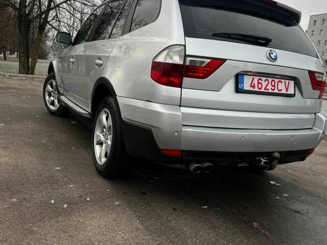 Серый БМВ Х3, объемом двигателя 3 л и пробегом 320 тыс. км за 6900 $, фото 4 на Automoto.ua