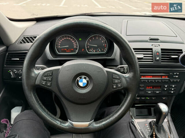 Серый БМВ Х3, объемом двигателя 3 л и пробегом 234 тыс. км за 9500 $, фото 39 на Automoto.ua