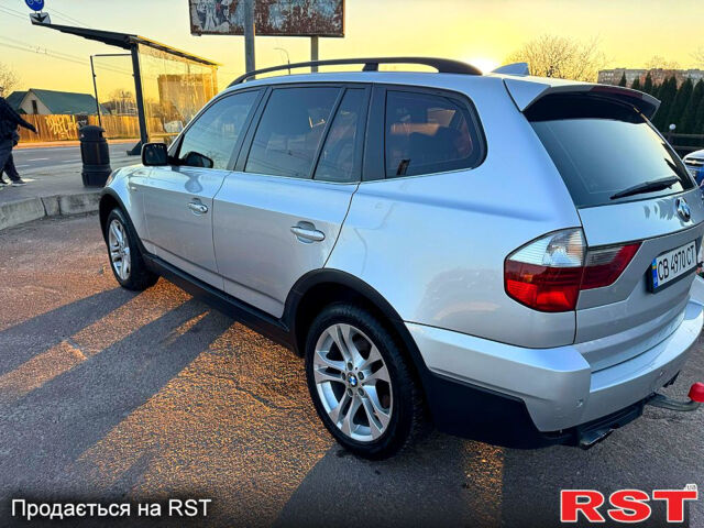 Серый БМВ Х3, объемом двигателя 3 л и пробегом 236 тыс. км за 12500 $, фото 2 на Automoto.ua