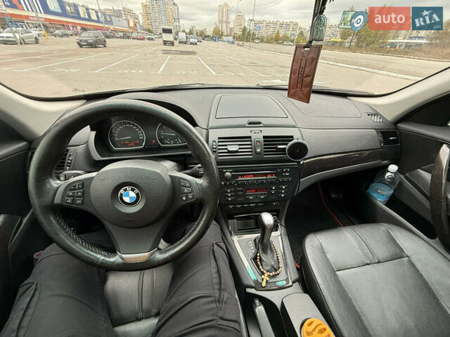Серый БМВ Х3, объемом двигателя 3 л и пробегом 234 тыс. км за 9500 $, фото 40 на Automoto.ua