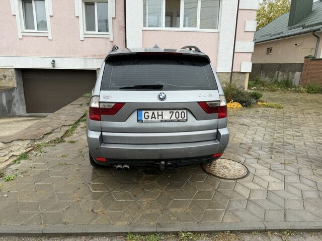 Серый БМВ Х3, объемом двигателя 3 л и пробегом 294 тыс. км за 7300 $, фото 2 на Automoto.ua