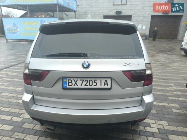 Серый БМВ Х3, объемом двигателя 2 л и пробегом 371 тыс. км за 9200 $, фото 4 на Automoto.ua