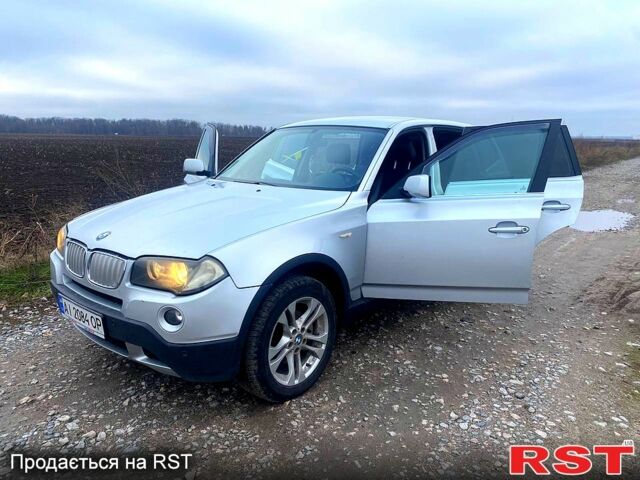 Серый БМВ Х3, объемом двигателя 3 л и пробегом 280 тыс. км за 9700 $, фото 1 на Automoto.ua