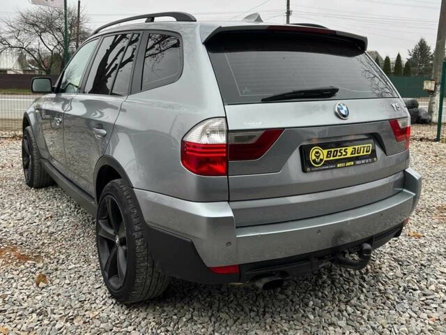 Серый БМВ Х3, объемом двигателя 2 л и пробегом 420 тыс. км за 8600 $, фото 4 на Automoto.ua