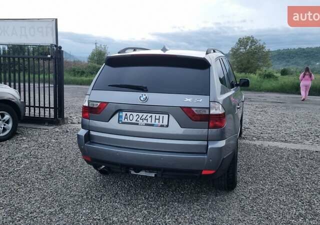 Серый БМВ Х3, объемом двигателя 2 л и пробегом 373 тыс. км за 9600 $, фото 6 на Automoto.ua