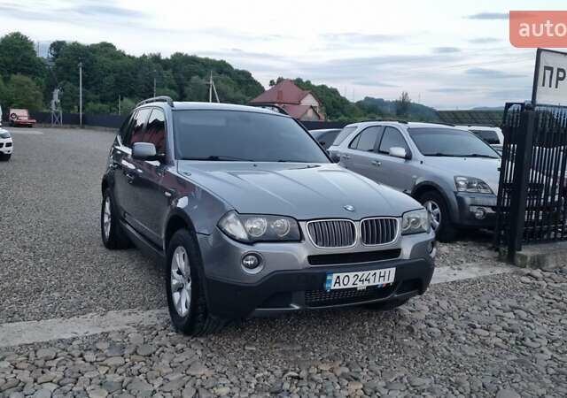 Серый БМВ Х3, объемом двигателя 2 л и пробегом 373 тыс. км за 9600 $, фото 7 на Automoto.ua