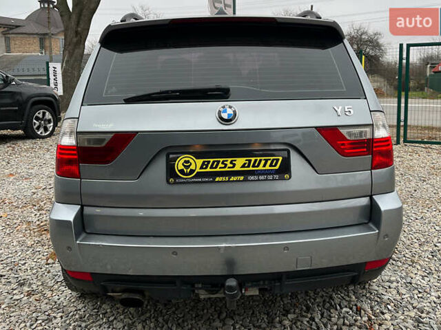 Серый БМВ Х3, объемом двигателя 2 л и пробегом 420 тыс. км за 8600 $, фото 5 на Automoto.ua