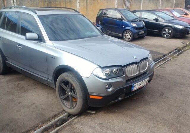 Серый БМВ Х3, объемом двигателя 3 л и пробегом 280 тыс. км за 6700 $, фото 3 на Automoto.ua