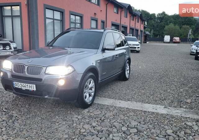 Серый БМВ Х3, объемом двигателя 2 л и пробегом 373 тыс. км за 9600 $, фото 3 на Automoto.ua