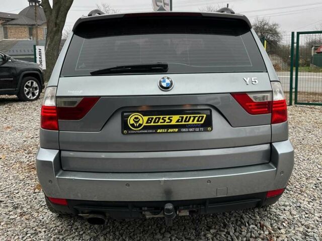 Серый БМВ Х3, объемом двигателя 2 л и пробегом 420 тыс. км за 8600 $, фото 5 на Automoto.ua