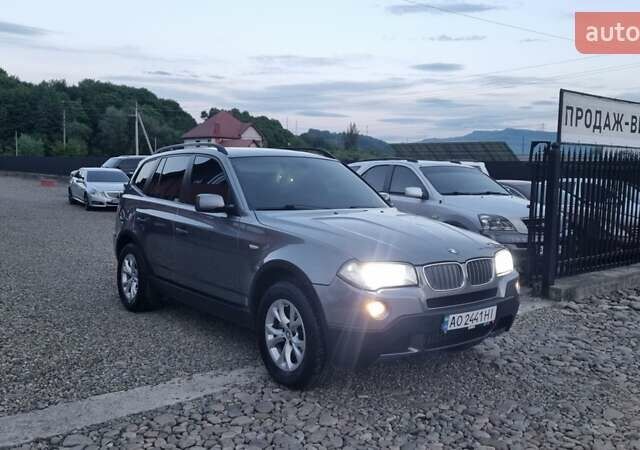 Серый БМВ Х3, объемом двигателя 2 л и пробегом 373 тыс. км за 9600 $, фото 2 на Automoto.ua