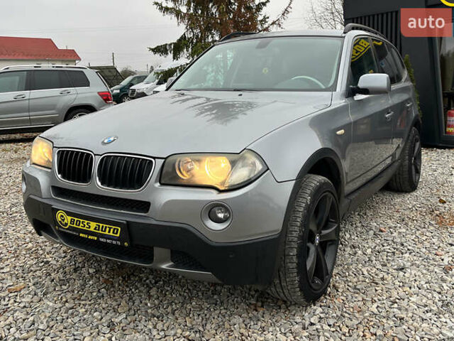 Серый БМВ Х3, объемом двигателя 2 л и пробегом 420 тыс. км за 8600 $, фото 2 на Automoto.ua