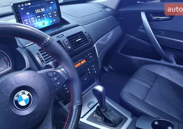 Серый БМВ Х3, объемом двигателя 2 л и пробегом 373 тыс. км за 9600 $, фото 8 на Automoto.ua
