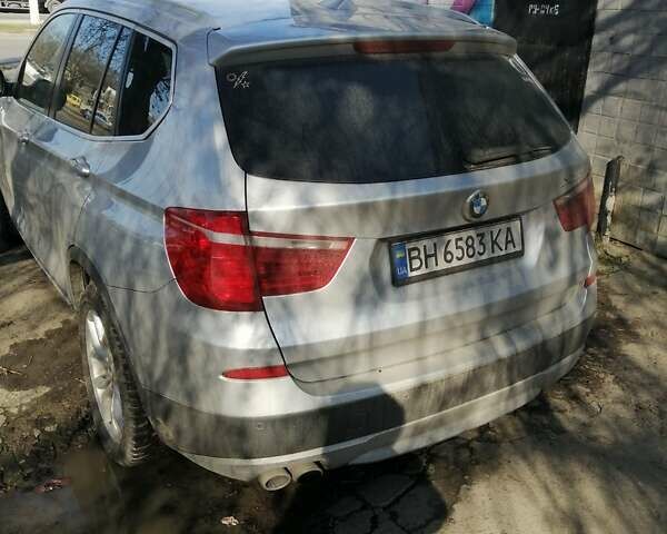 Серый БМВ Х3, объемом двигателя 3 л и пробегом 294 тыс. км за 14800 $, фото 4 на Automoto.ua