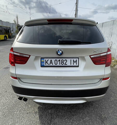 Серый БМВ Х3, объемом двигателя 3 л и пробегом 342 тыс. км за 12000 $, фото 2 на Automoto.ua