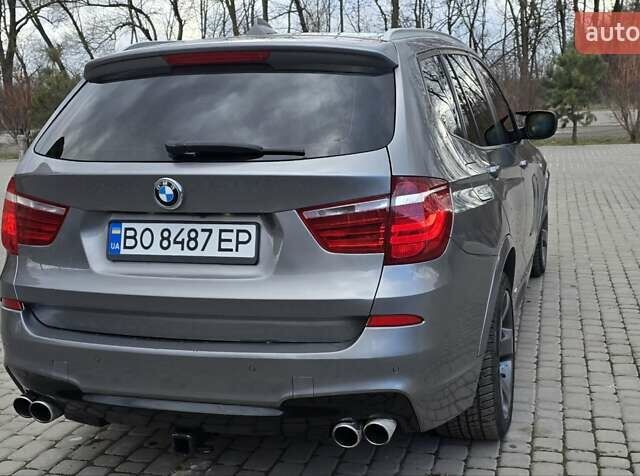 Серый БМВ Х3, объемом двигателя 3 л и пробегом 249 тыс. км за 13600 $, фото 5 на Automoto.ua