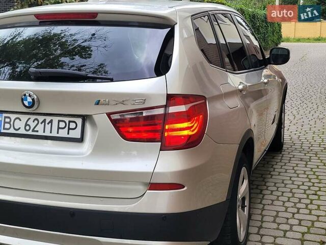 Серый БМВ Х3, объемом двигателя 3 л и пробегом 253 тыс. км за 12900 $, фото 1 на Automoto.ua
