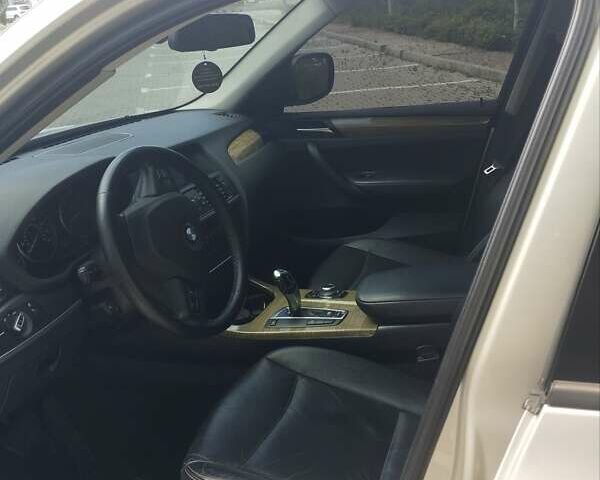 Серый БМВ Х3, объемом двигателя 3 л и пробегом 225 тыс. км за 10800 $, фото 7 на Automoto.ua