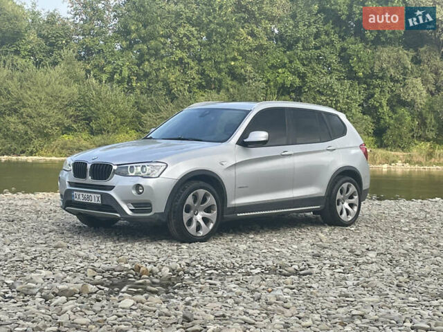 Серый БМВ Х3, объемом двигателя 3 л и пробегом 146 тыс. км за 18500 $, фото 1 на Automoto.ua