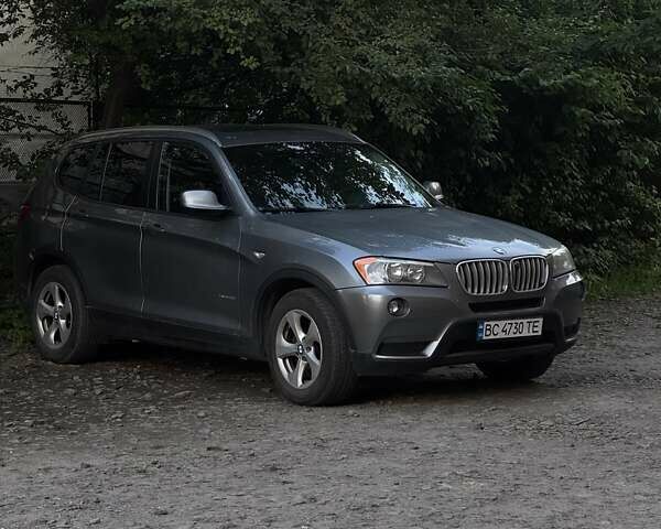 Серый БМВ Х3, объемом двигателя 3 л и пробегом 242 тыс. км за 14100 $, фото 1 на Automoto.ua
