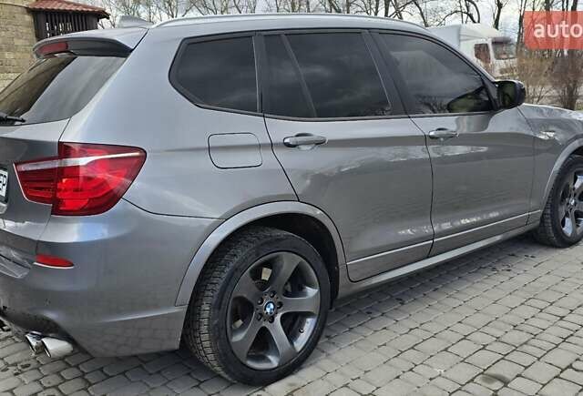 Серый БМВ Х3, объемом двигателя 3 л и пробегом 249 тыс. км за 13600 $, фото 6 на Automoto.ua