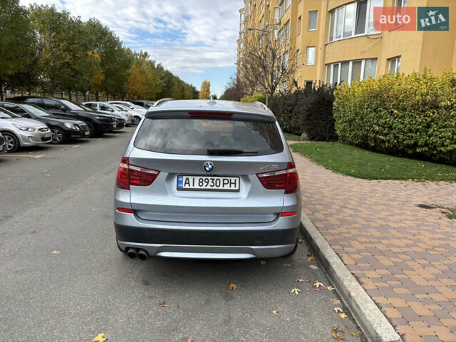 Серый БМВ Х3, объемом двигателя 2 л и пробегом 152 тыс. км за 11500 $, фото 5 на Automoto.ua