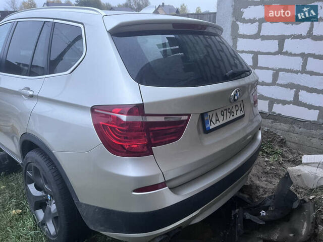 Серый БМВ Х3, объемом двигателя 2 л и пробегом 230 тыс. км за 7500 $, фото 1 на Automoto.ua