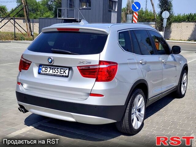Серый БМВ Х3, объемом двигателя 3 л и пробегом 191 тыс. км за 12700 $, фото 1 на Automoto.ua