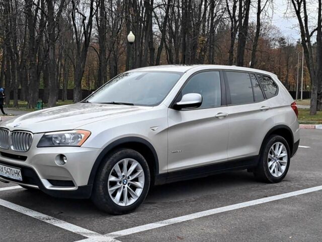 Серый БМВ Х3, объемом двигателя 2 л и пробегом 200 тыс. км за 9500 $, фото 1 на Automoto.ua