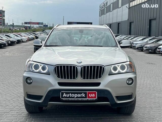 Серый БМВ Х3, объемом двигателя 3 л и пробегом 307 тыс. км за 11690 $, фото 1 на Automoto.ua