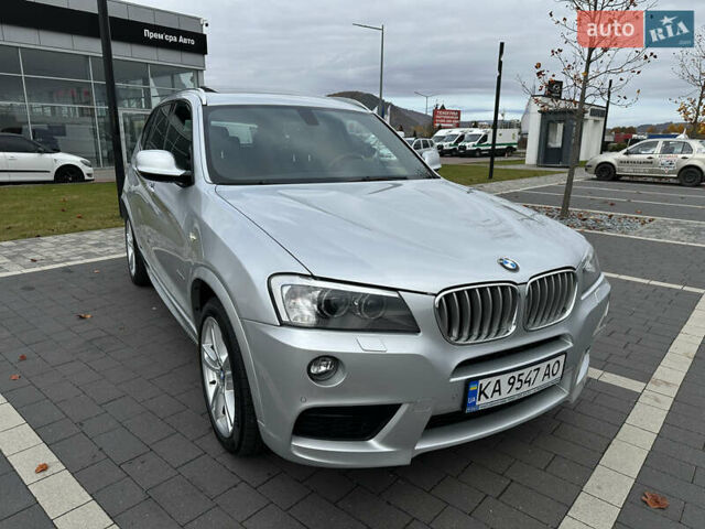 Серый БМВ Х3, объемом двигателя 2 л и пробегом 150 тыс. км за 14399 $, фото 1 на Automoto.ua