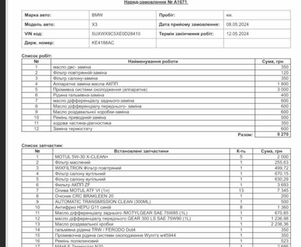 Серый БМВ Х3, объемом двигателя 2 л и пробегом 113 тыс. км за 18500 $, фото 36 на Automoto.ua