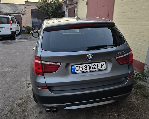 Сірий БМВ Х3, об'ємом двигуна 2 л та пробігом 229 тис. км за 14100 $, фото 2 на Automoto.ua