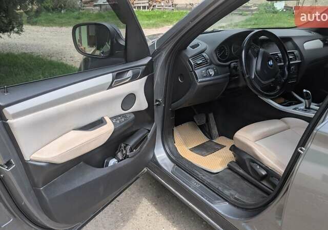 Серый БМВ Х3, объемом двигателя 2 л и пробегом 329 тыс. км за 16350 $, фото 4 на Automoto.ua