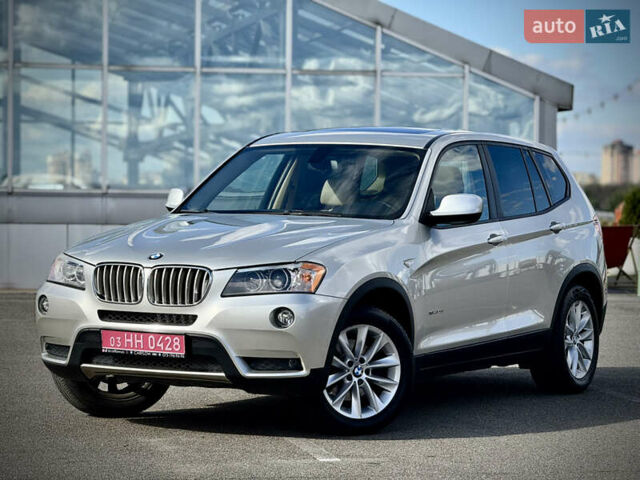 Серый БМВ Х3, объемом двигателя 2 л и пробегом 195 тыс. км за 13000 $, фото 1 на Automoto.ua