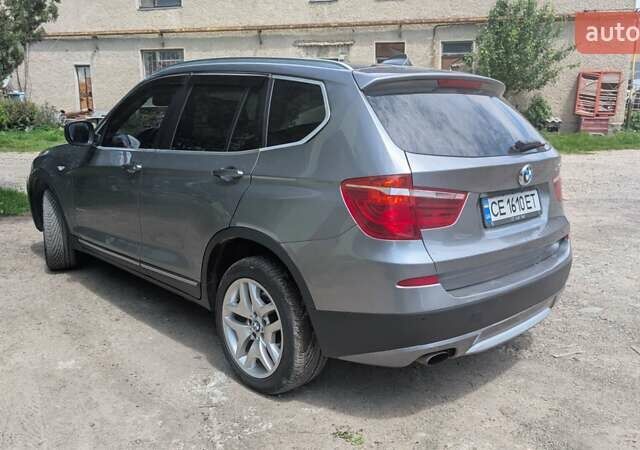 Серый БМВ Х3, объемом двигателя 2 л и пробегом 329 тыс. км за 16350 $, фото 3 на Automoto.ua