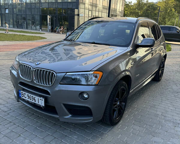 Серый БМВ Х3, объемом двигателя 2 л и пробегом 222 тыс. км за 16500 $, фото 3 на Automoto.ua