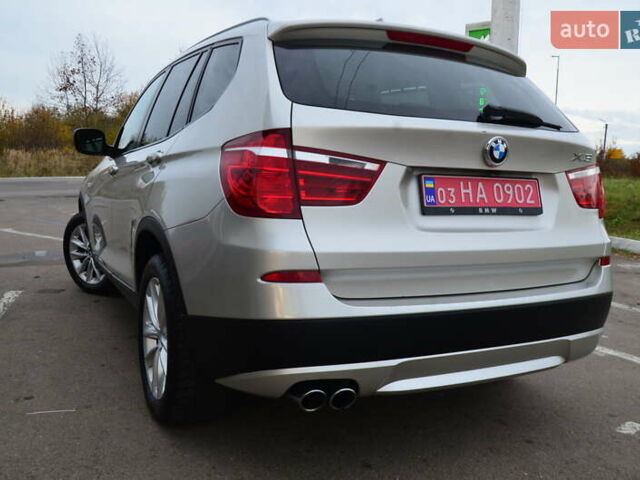 Серый БМВ Х3, объемом двигателя 2 л и пробегом 158 тыс. км за 12850 $, фото 25 на Automoto.ua