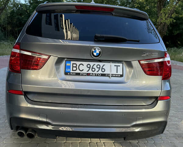 Серый БМВ Х3, объемом двигателя 2 л и пробегом 222 тыс. км за 16500 $, фото 10 на Automoto.ua