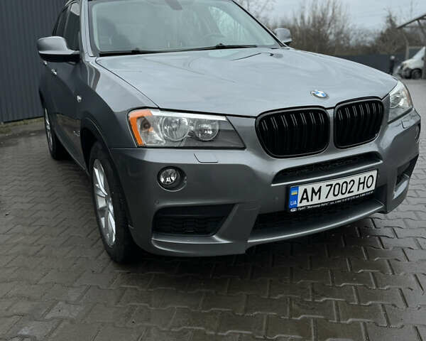 Серый БМВ Х3, объемом двигателя 2 л и пробегом 185 тыс. км за 13000 $, фото 2 на Automoto.ua