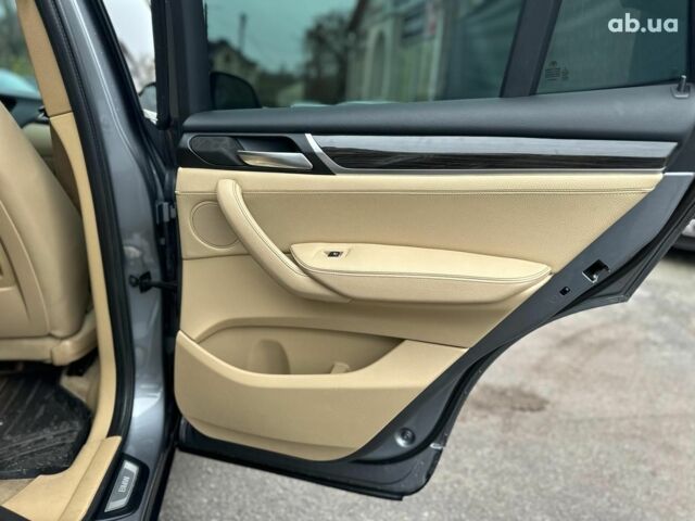 Сірий БМВ Х3, об'ємом двигуна 2 л та пробігом 72 тис. км за 18990 $, фото 25 на Automoto.ua