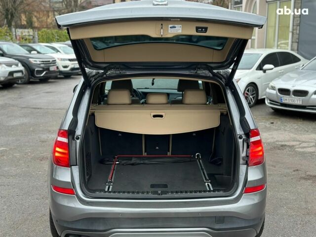 Сірий БМВ Х3, об'ємом двигуна 2 л та пробігом 72 тис. км за 18990 $, фото 30 на Automoto.ua
