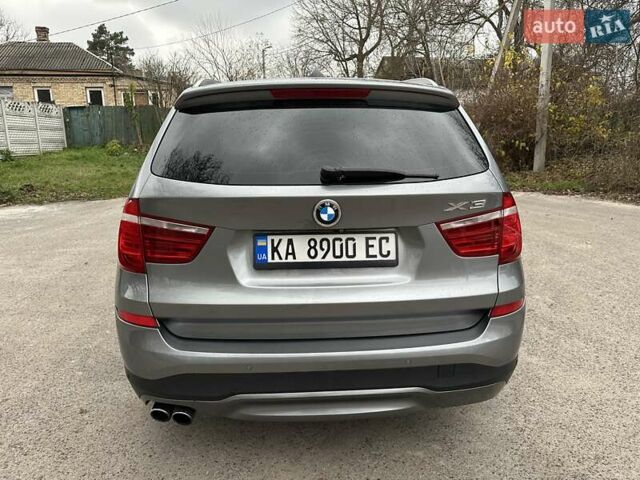 Серый БМВ Х3, объемом двигателя 2 л и пробегом 194 тыс. км за 16800 $, фото 3 на Automoto.ua